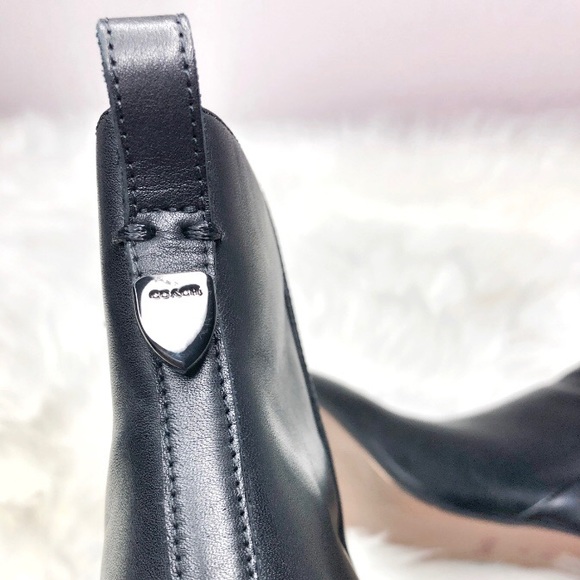 Coach Jemma Soft Calf Ankle Boots Booties Boot - Picture 11 of 12